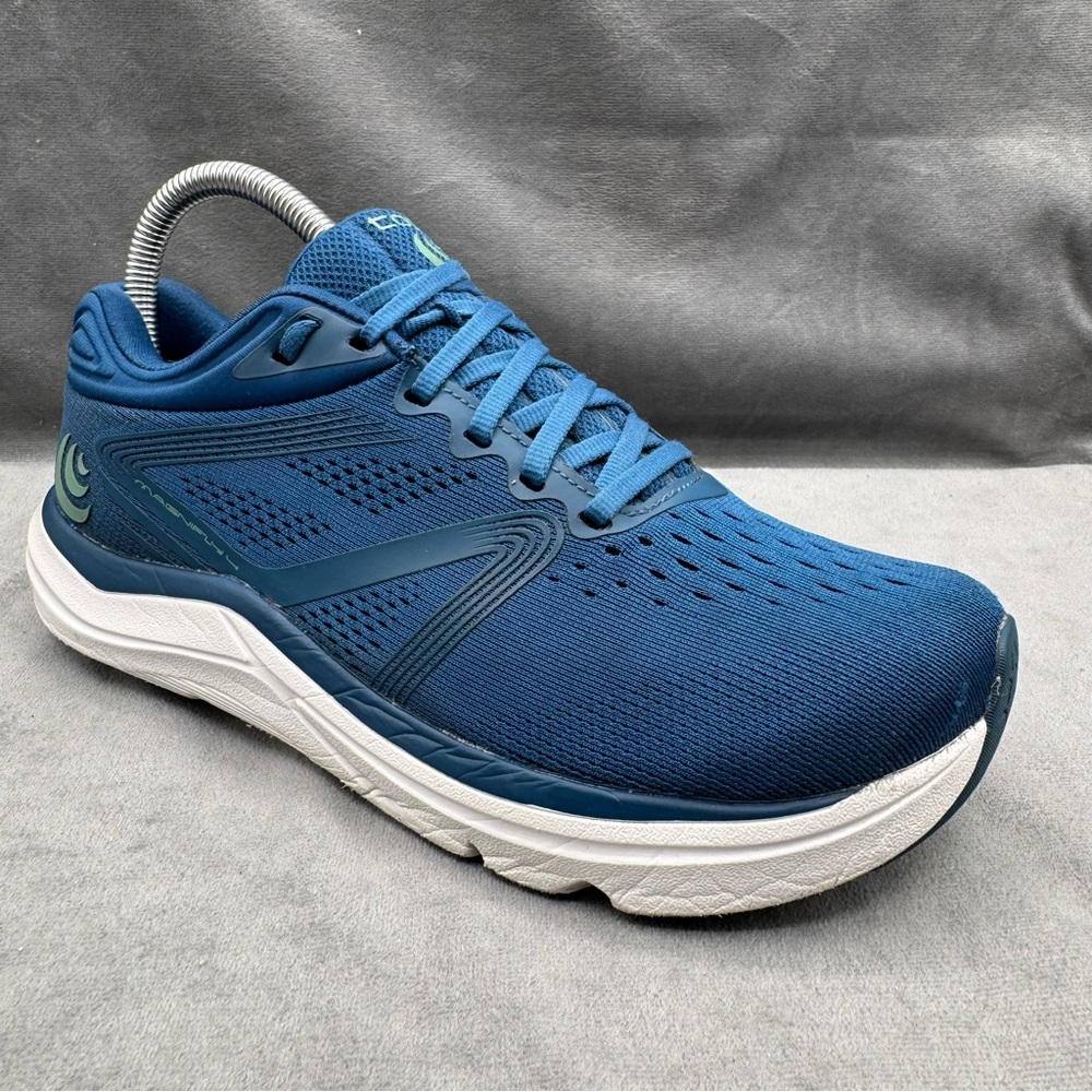 Topo Athletic Magnifly 4‎ Women’s Blue Lightweight Trainers Running Shoes 6.5
